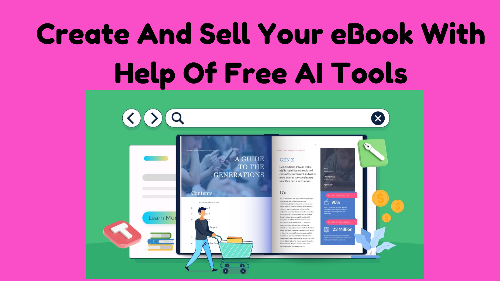 How to Create, Market, and Sell Your eBook Using Free AI Tools