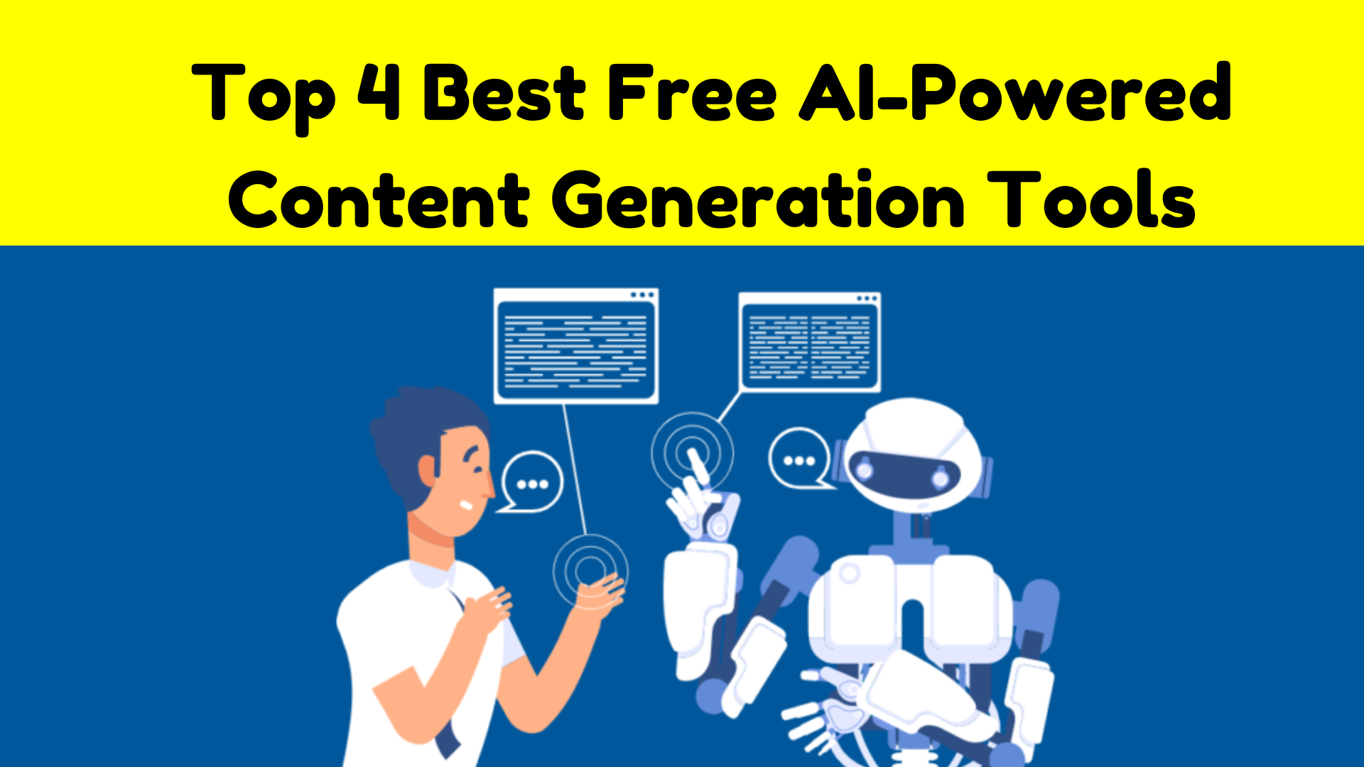 Top Best Free AI Content Generator Tools