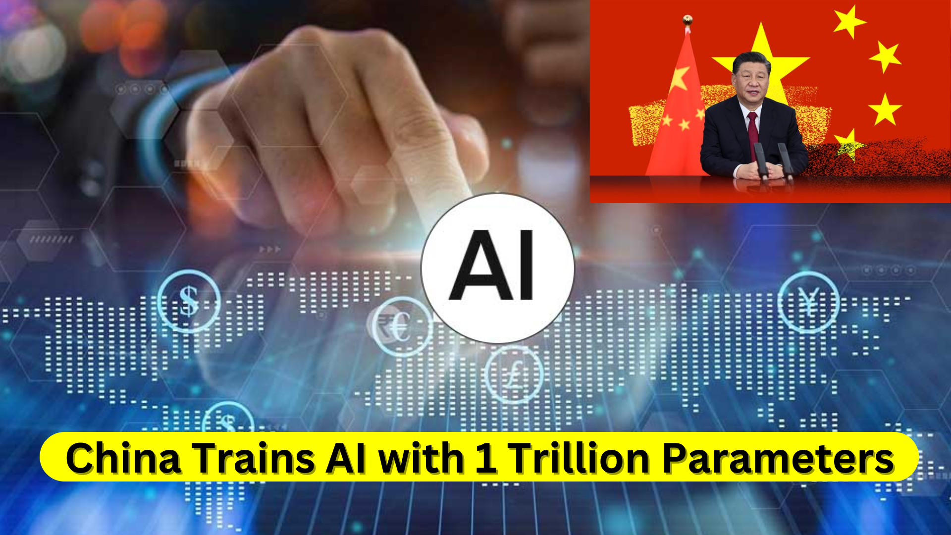 China Trains AI Model with 1 Trillion Parameters Using Domestic Chips