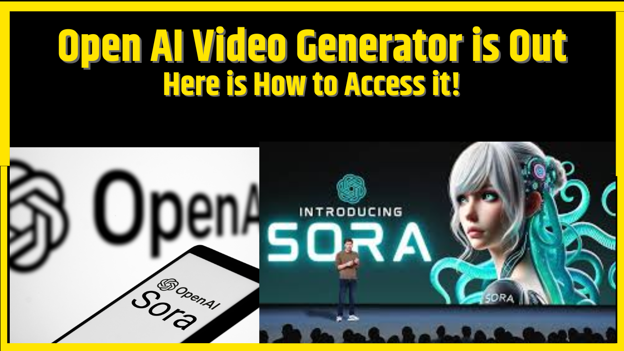 Open AI video Generator is Out, How to access it