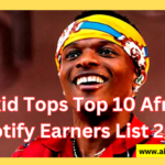 Wizkid Tops Top 10 African Spotify Earners List 2025