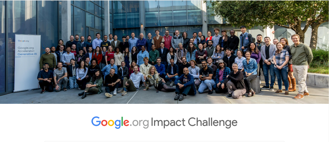 Google.org Accelerator: Generative AI Open Call