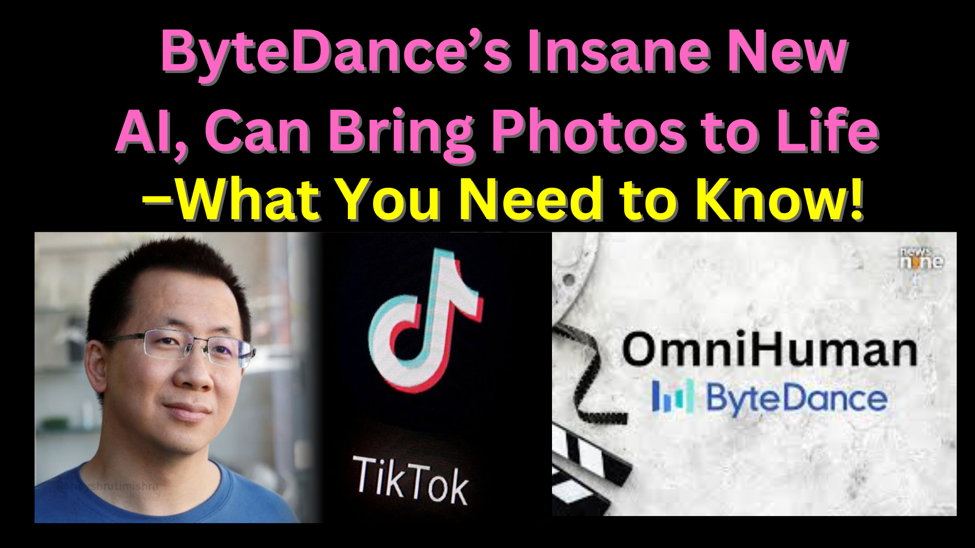 TikTok’s Parent Company Just Released OmniHuman – This AI Can Turn a Single Photo into Amazing Videos!