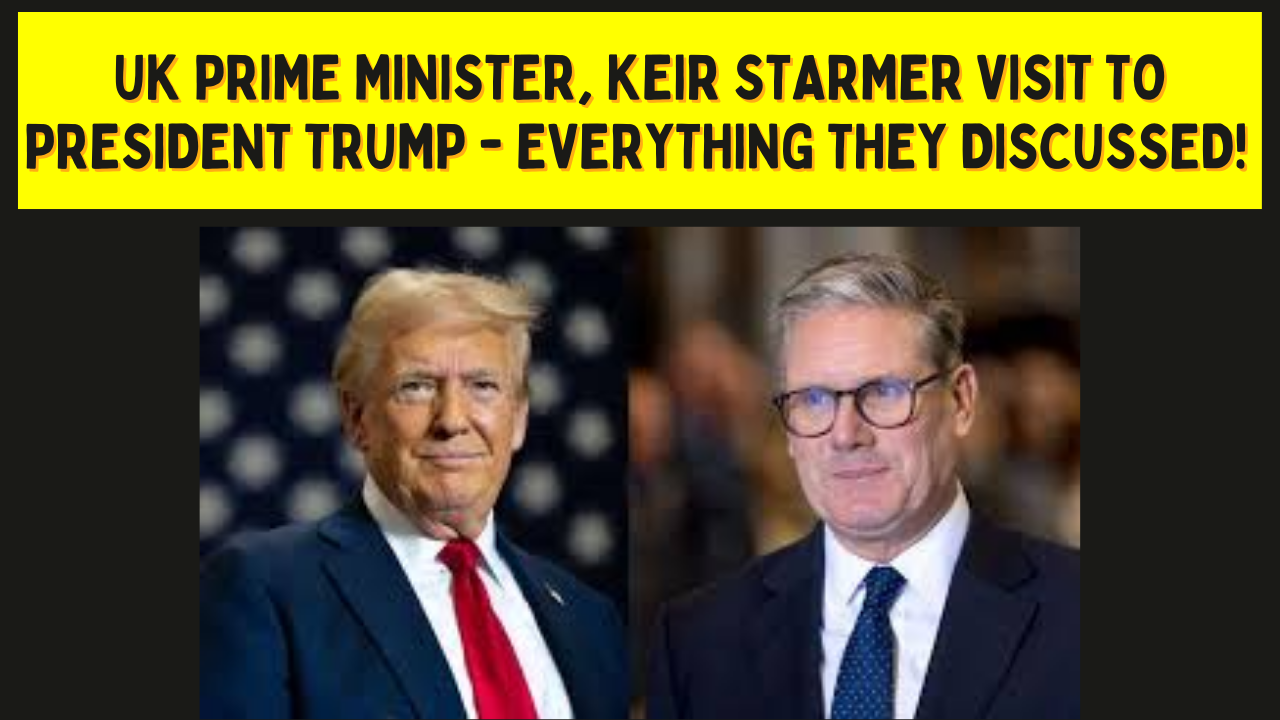 Everything Donald Trump Said About Keir Starmer at the White House – The Shocking Truth!