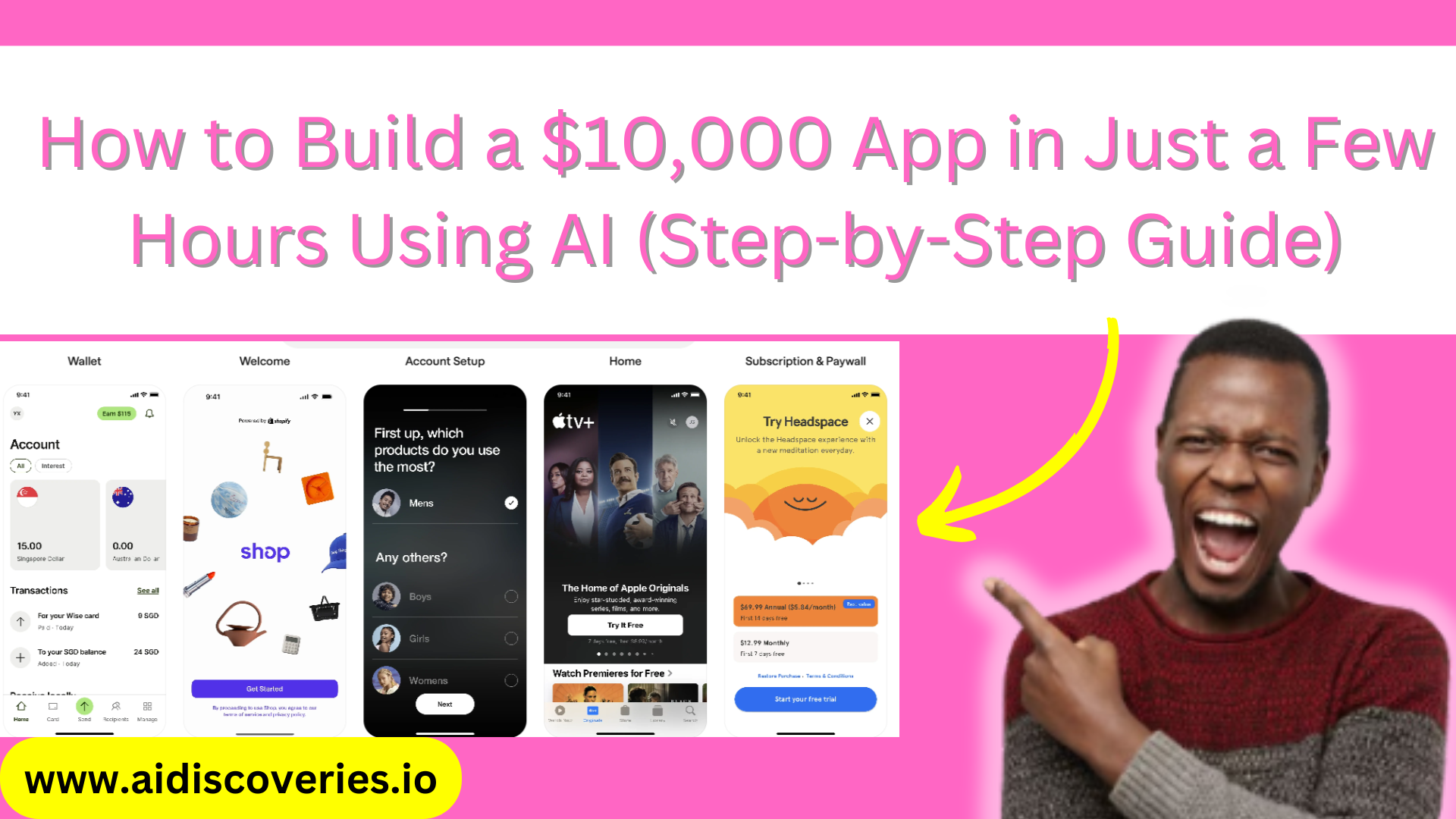 How to Build a $10,000 App in Just a Few Hours Using AI (Step-by-Step Guide)