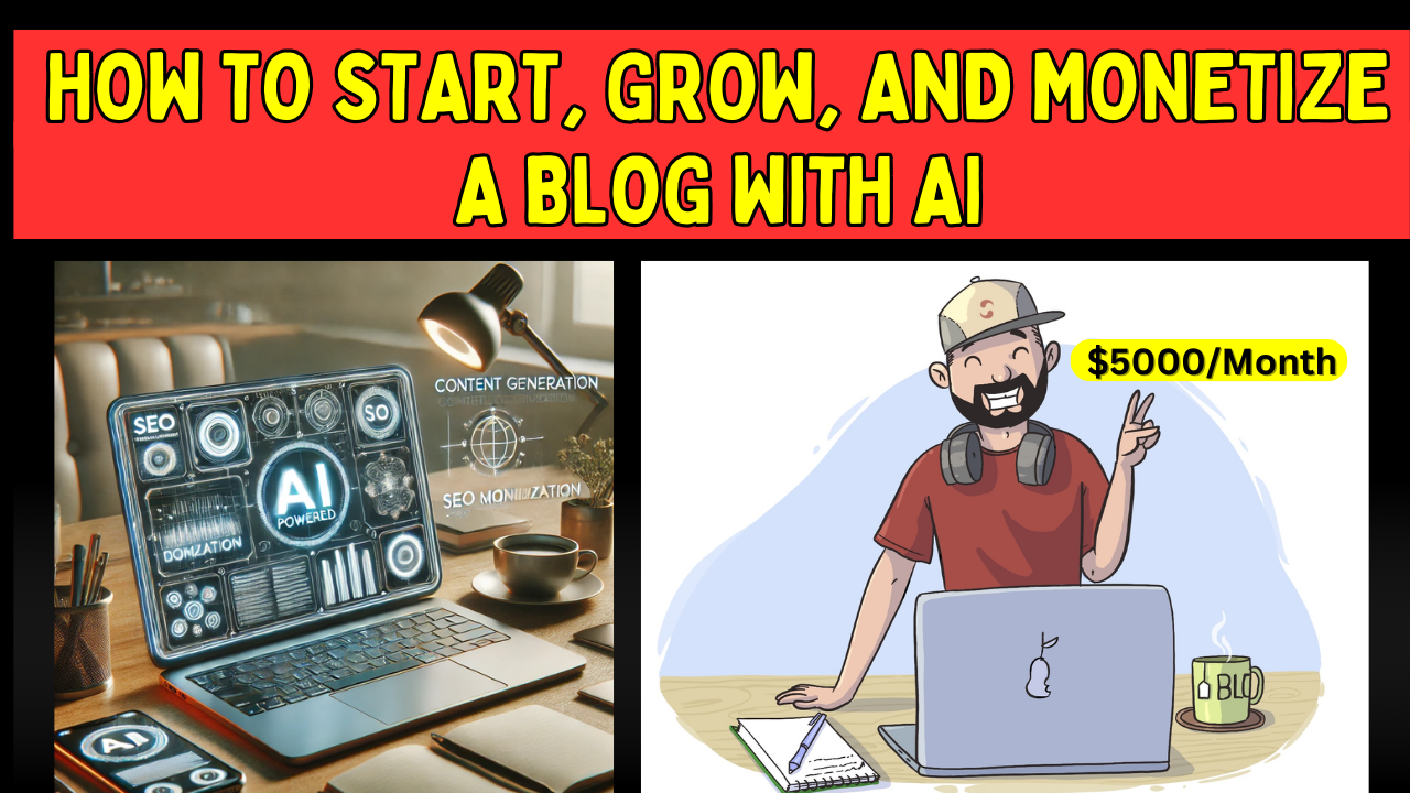 How to Start, Grow, and Monetize a Blog with AI