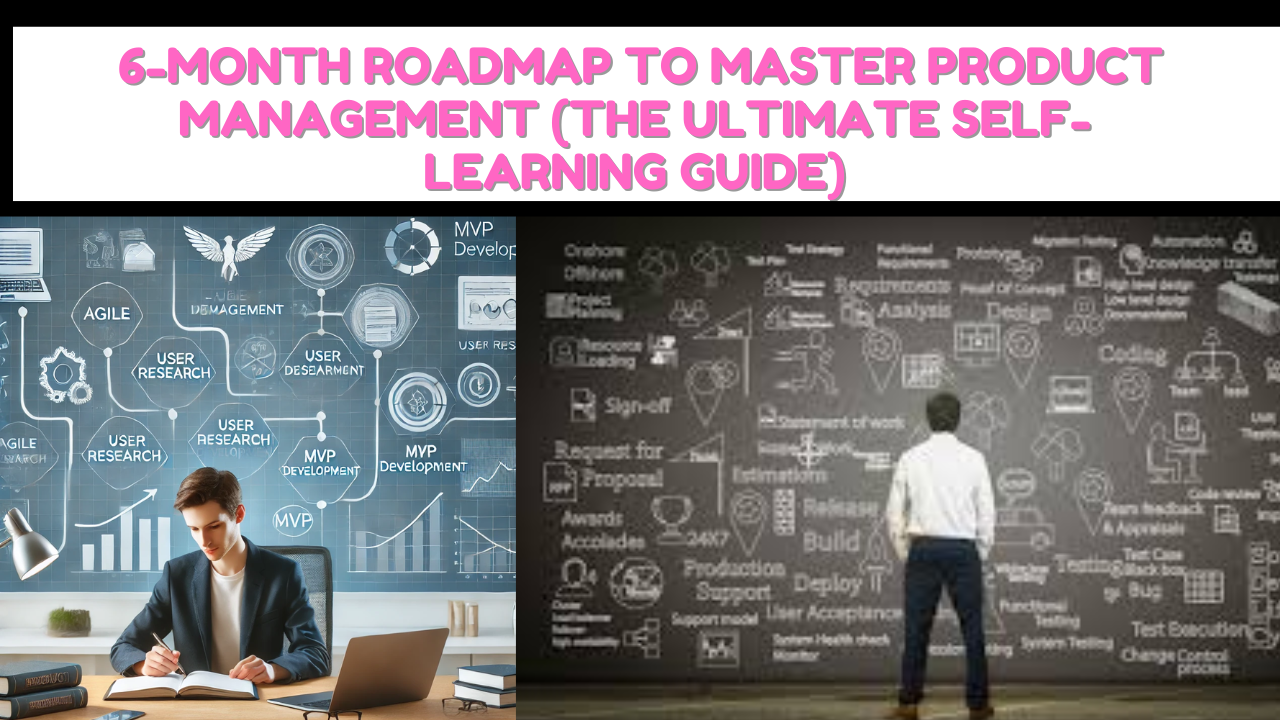 The Ultimate 6-Month Roadmap to Master Product Management (Self-Learning Guide)