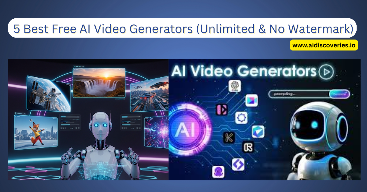 5 Best Free & Unlimited AI Video Generators (Tested With the Same Prompt & Image)