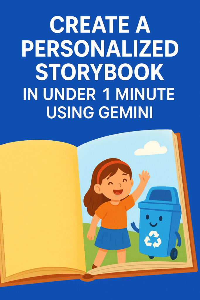 Gemini Storybook Tutorial: Create Children’s Books, Coloring Books & More in Under 60 Seconds”