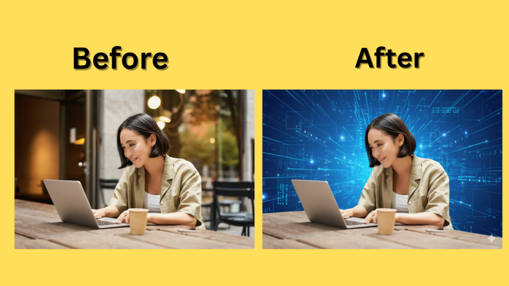 removing background image with New Gemini Image Generator