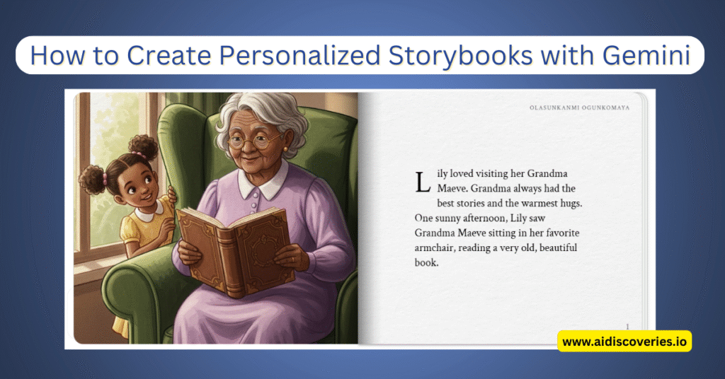 How to Create a Personalized Storybook in Gemini (In Just 1 Minute ...