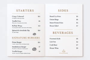 burger menu