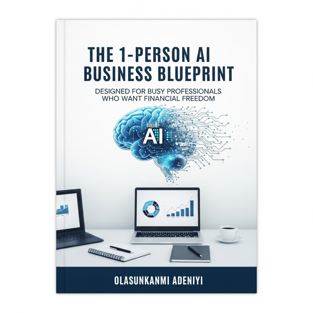 The 1-Person AI Business Blueprint (Designed for busy professionals who want financial freedom)