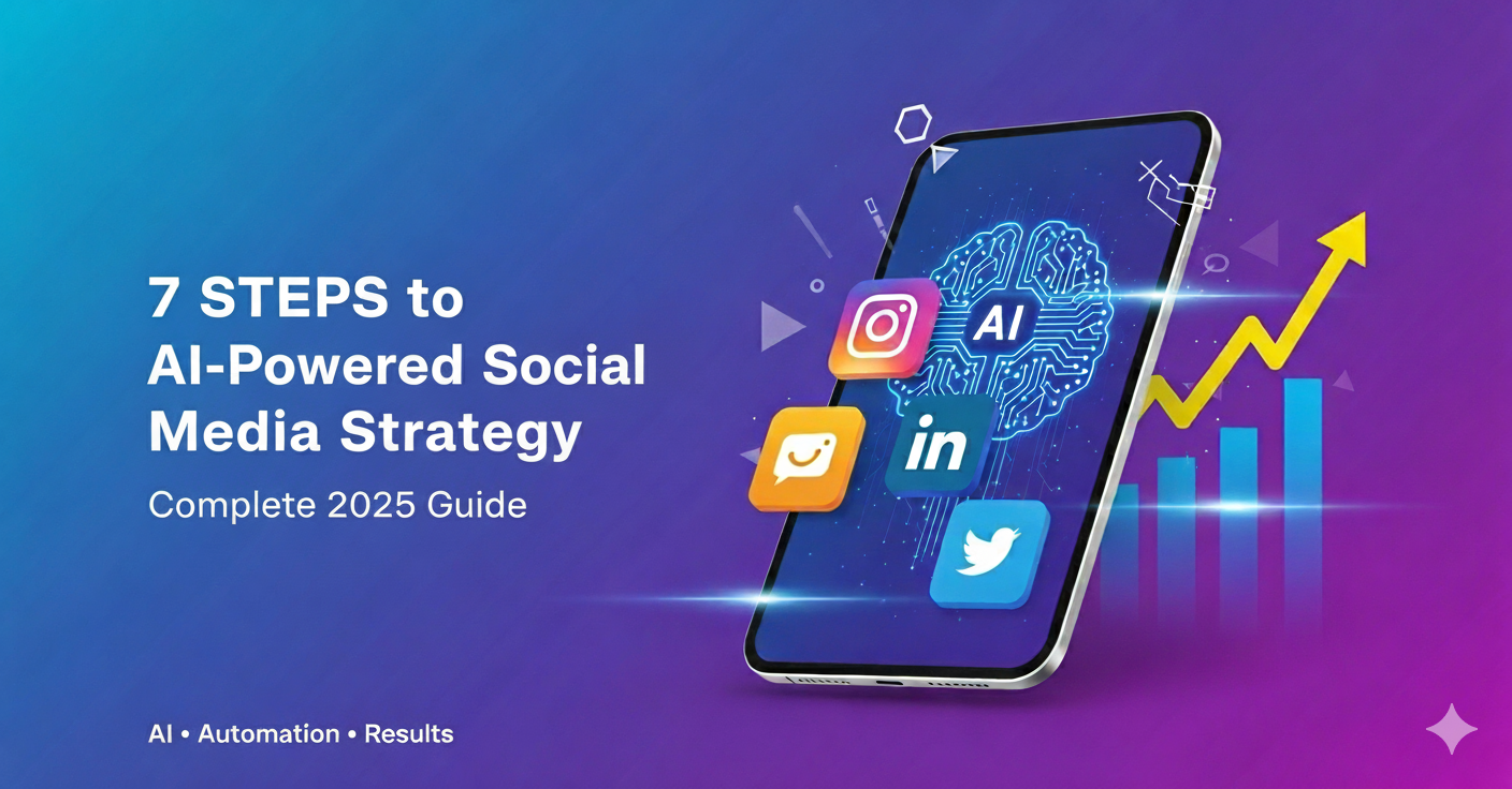 How to Build Your First AI-Powered Social Media Strategy in 7 Steps (2025 Complete Guide)
