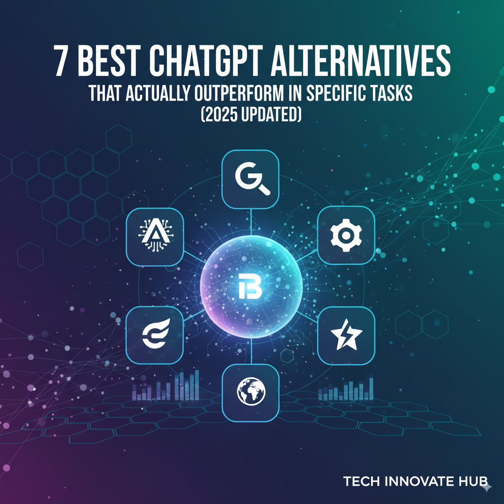 7 Best ChatGPT Alternatives That Actually Outperform in Specific Tasks (2025 Updated)