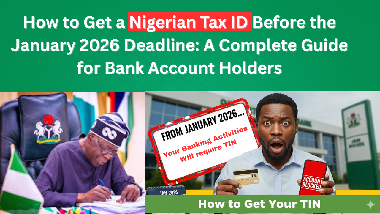 How to Get a Nigerian Tax ID Before the January 2026 Deadline: A Complete Guide for Bank Account Holders