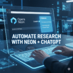 Neon + ChatGPT Research Workflow