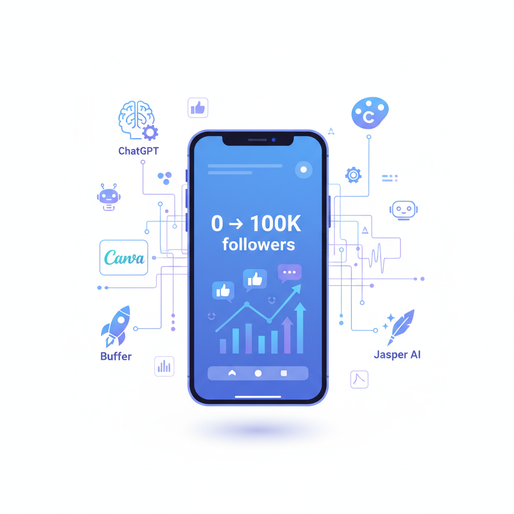 The 2025 AI Stack for Growing Your Social Media From 0 to 100K: A Complete Setup Guide