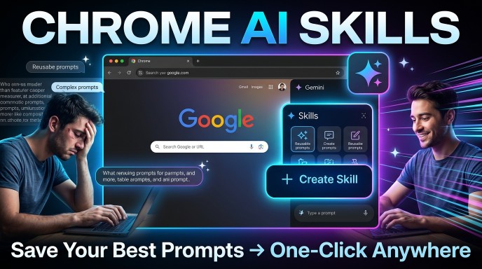 Goolge Chrome just Launched AI Skills