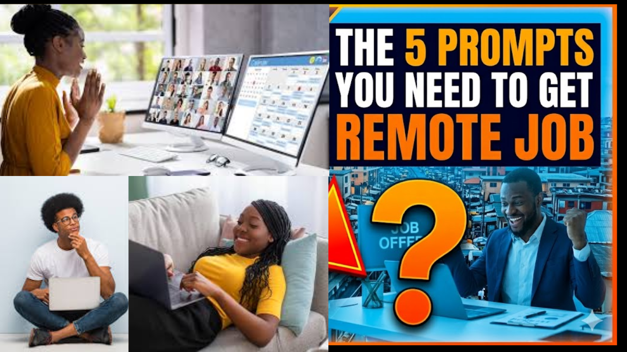How Nigerians Are Landing Remote Jobs in 2026 Using These 5 Claude/ChatGPT Prompts (Job Search Framework)