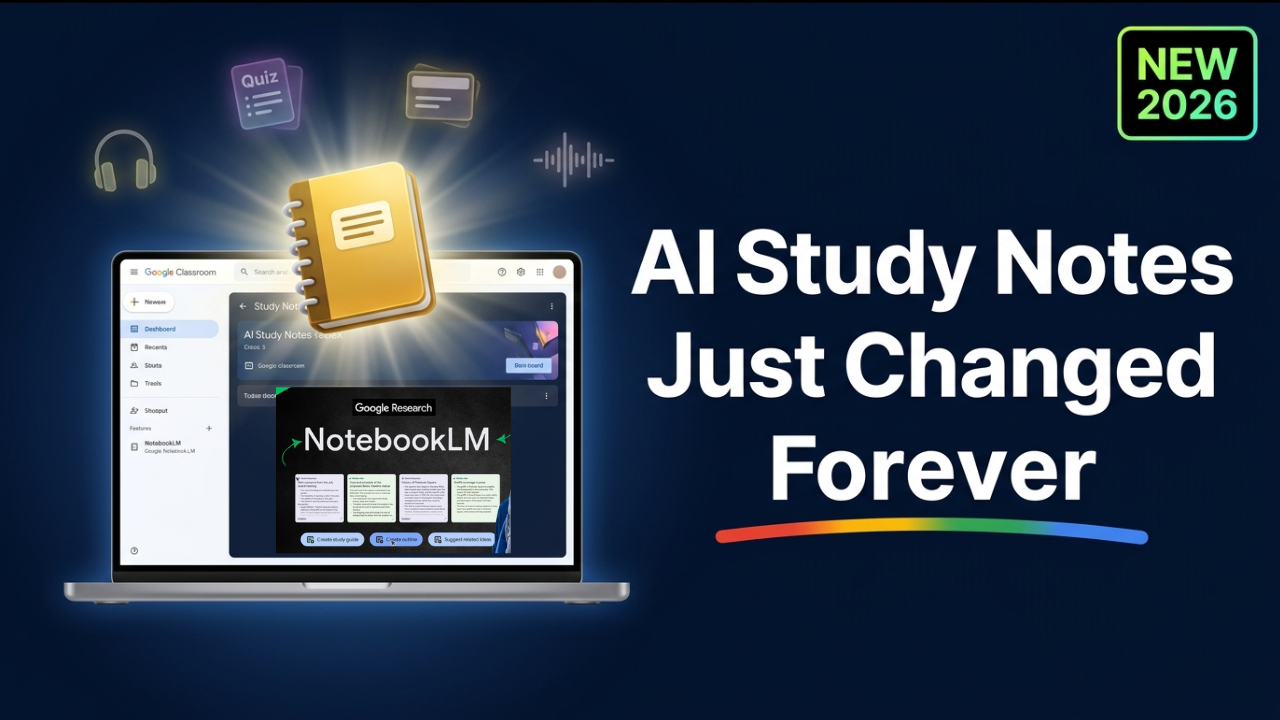 How Students Can Create Smarter Study Notes with Google NotebookLM
