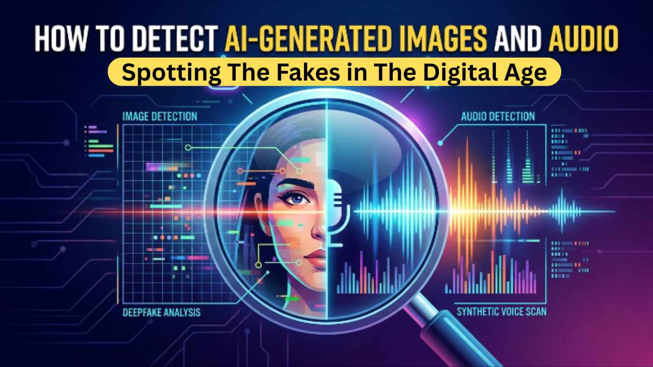 How to Detect AI-Generated Images and Audio
