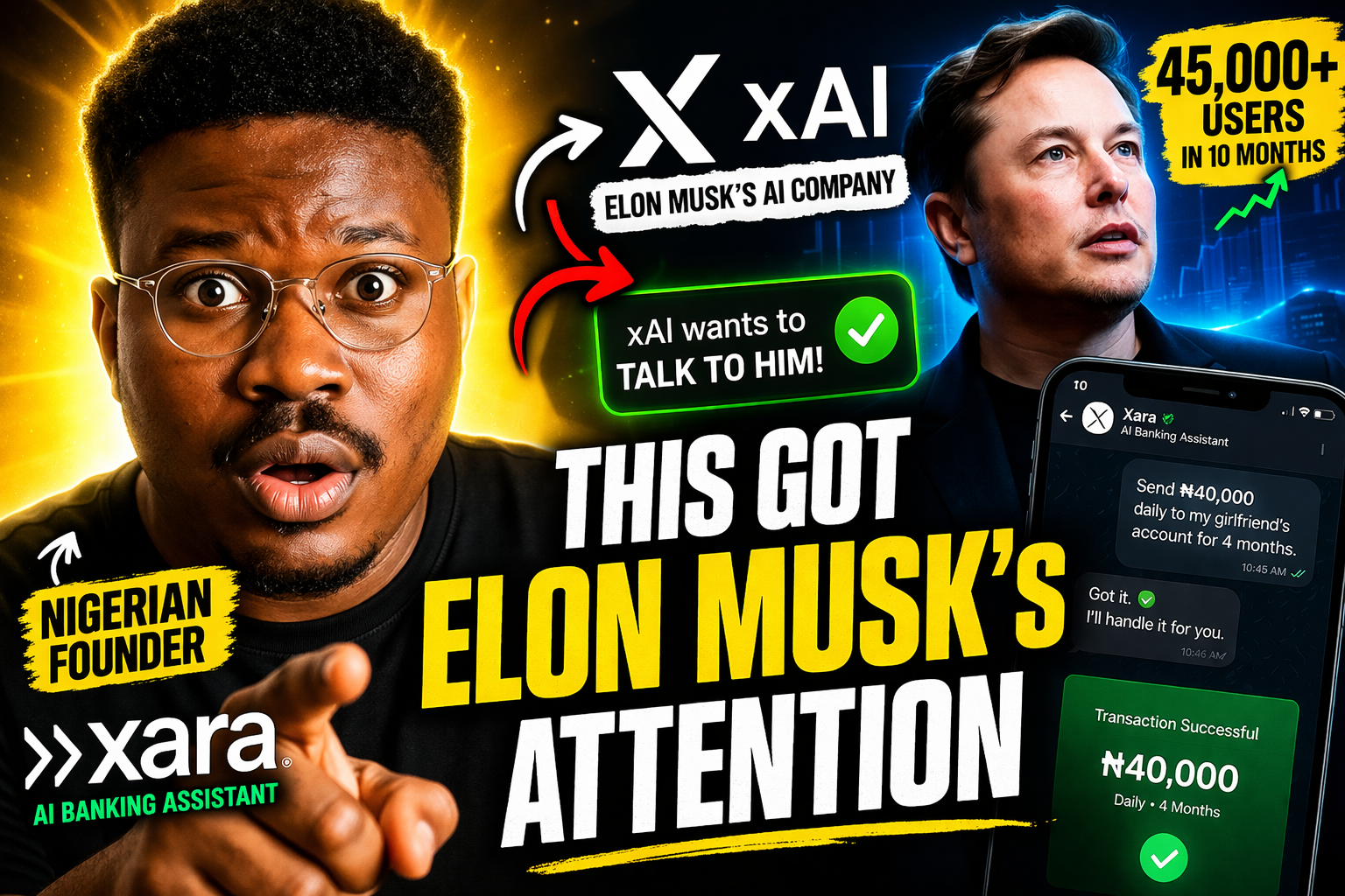 This Nigerian Founder Built a Viral AI Startup That Got Elon Musk’s xAI Attention With His Viral App, Xara