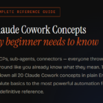 20 Claude Cowork Concepts