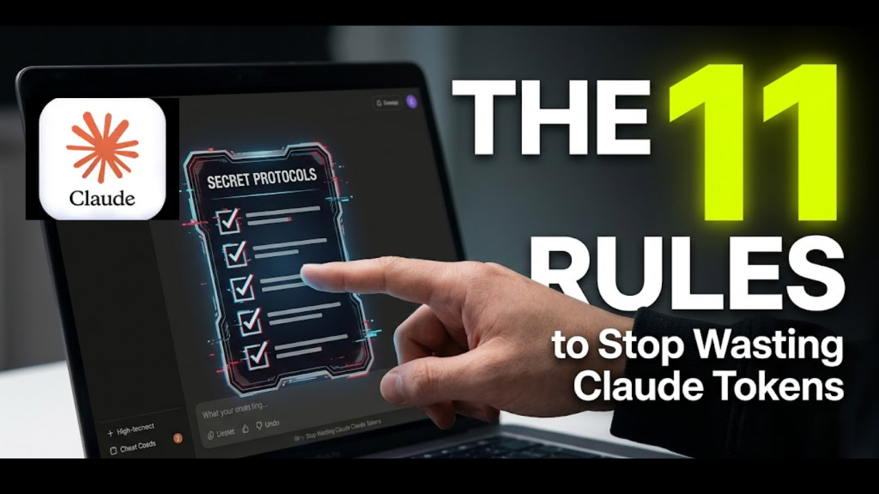 The 11 rules to stop wasting Claude Tokens
