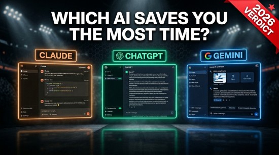Claude vs ChatGPT vs Gemini: Which AI Assistant Saves You the Most Time in 2026?