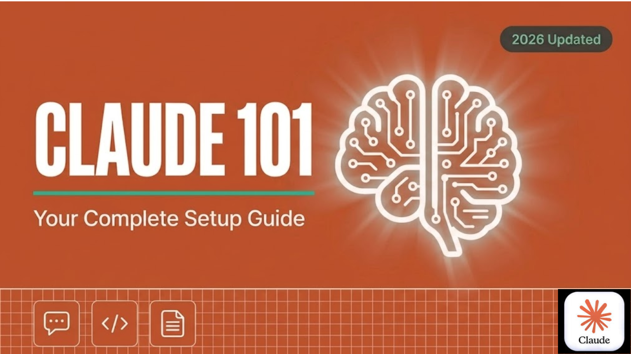 Claude 101: Everything You Need to Set Up and Use Claude — Step-by-Step Guide (2026)