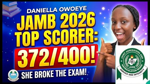 Meet Daniella Owoeye: The Girl Who Broke JAMB 2026 Record(372/400!)