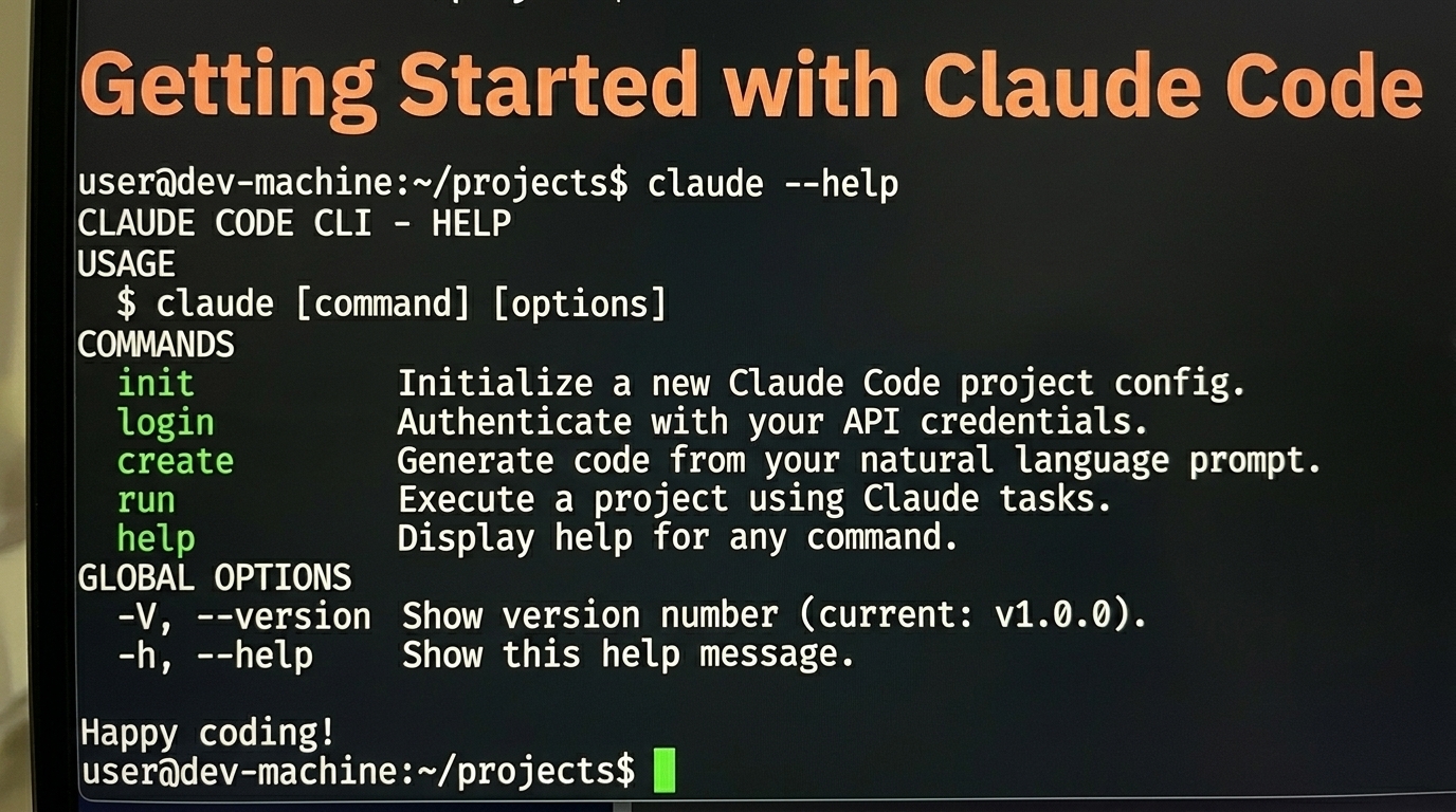 Getting Started with Claude Code: The Complete Guide to Anthropic’s Command-Line Agent (2026)