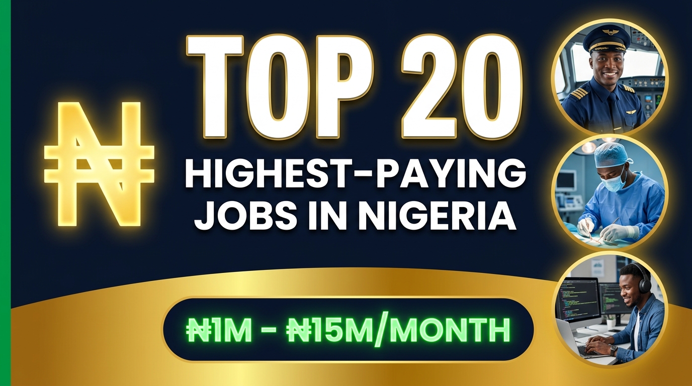 Top 20 Highest-paying jobs in nigeria