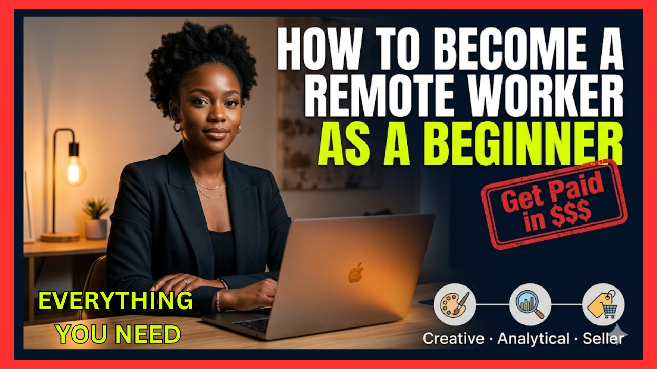 hOW TO BECOME A REMOTE WORKER