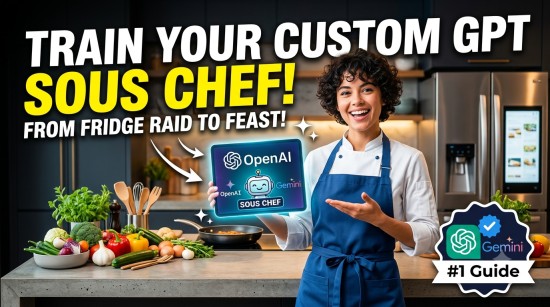 How to Train a Custom ChatGPT/Gemini Agent to Act as Your Personal Sous Chef