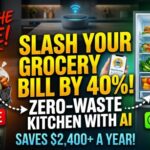 The Zero-Waste Kitchen: Using AI to Slash Your Grocery Bill by 40%
