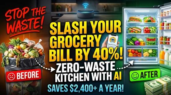 The Zero-Waste Kitchen: Using AI to Slash Your Grocery Bill by 40%