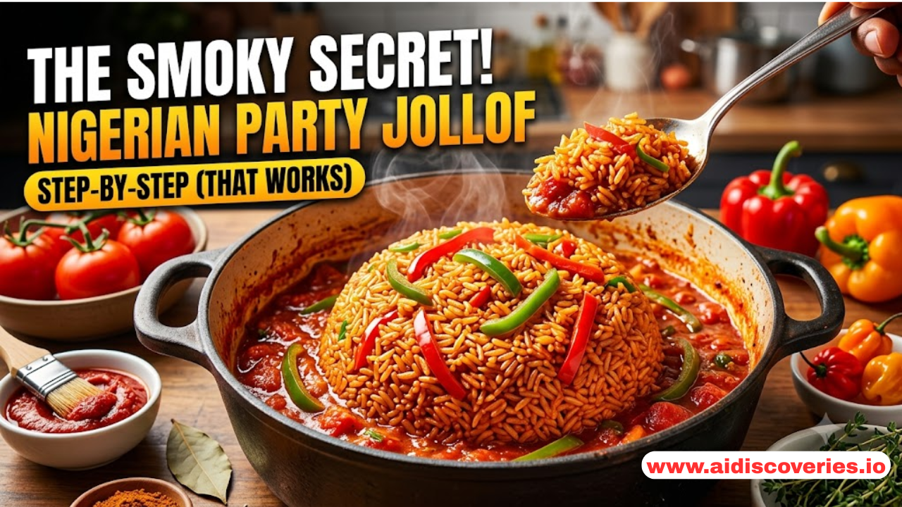 How to Cook Nigerian Party Jollof Rice: A Complete Step-By-Step Guide For Every Home