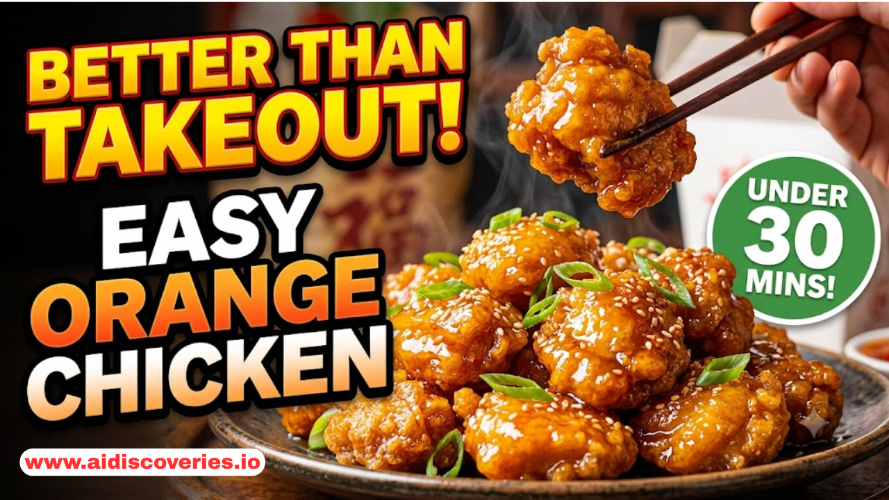 The Ultimate Better-Than-Takeout Chinese Orange Chicken Recipe (Under 30 Minutes)