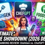 DishGen vs. ChefGPT vs. FoodsGPT: Deep Dive Review of the Best AI Recipe Apps