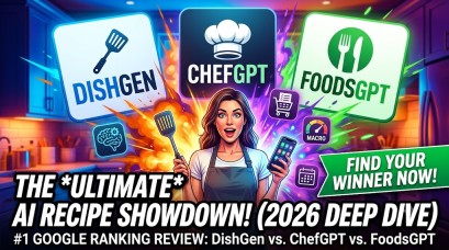 DishGen vs. ChefGPT vs. FoodsGPT: Deep Dive Review of the Best AI Recipe Apps