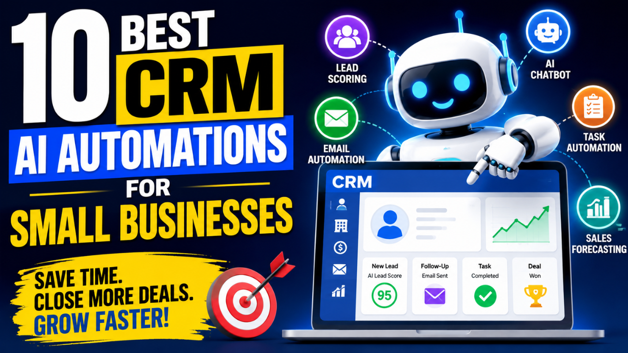 10 Best CRM AI Automations for Small Businesses in 2026