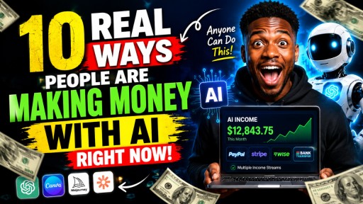 10 Real Ways People Are Making Money With AI Right Now (2026 Guide)