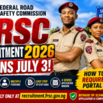 FRSC Recruitment 2026 Opens July 3. Requirements, Portal and How to Apply