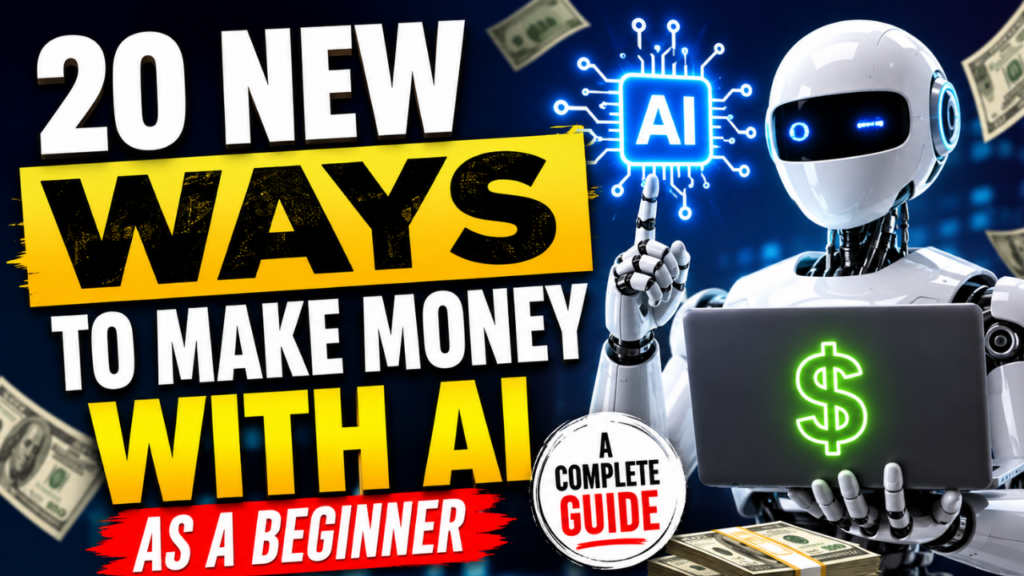 20 New Ways to Make Money With AI as a Beginner in 2026: A Complete ...