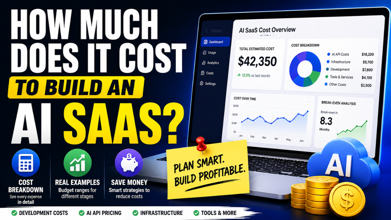 How Much Does It Cost to Build an AI SaaS? Complete 2026 Pricing Guide