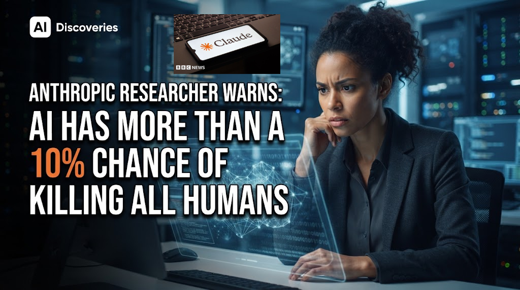 Anthropic Researcher Warns AI Has More Than a 10% Chance of Killing All Humans