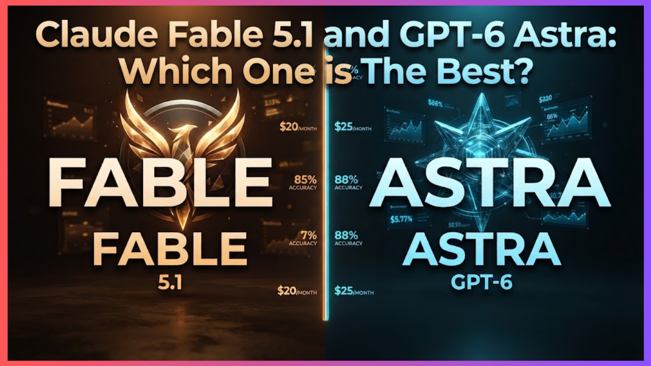 Fable 5.1 vs GPT-6 Astra: Complete Comparison, Benchmarks, Pricing and Best Use Cases